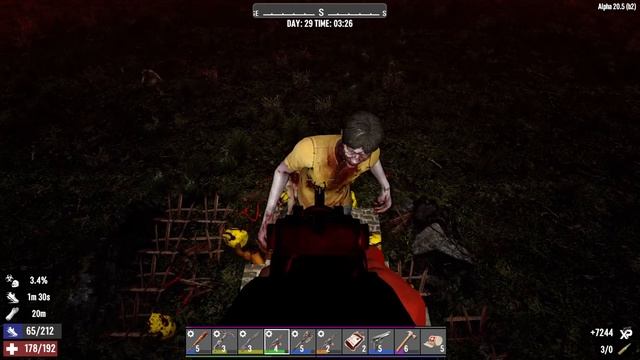 7DTD CZ/SK 036 Třetí horda, masakr s AK. смотреть онлайн