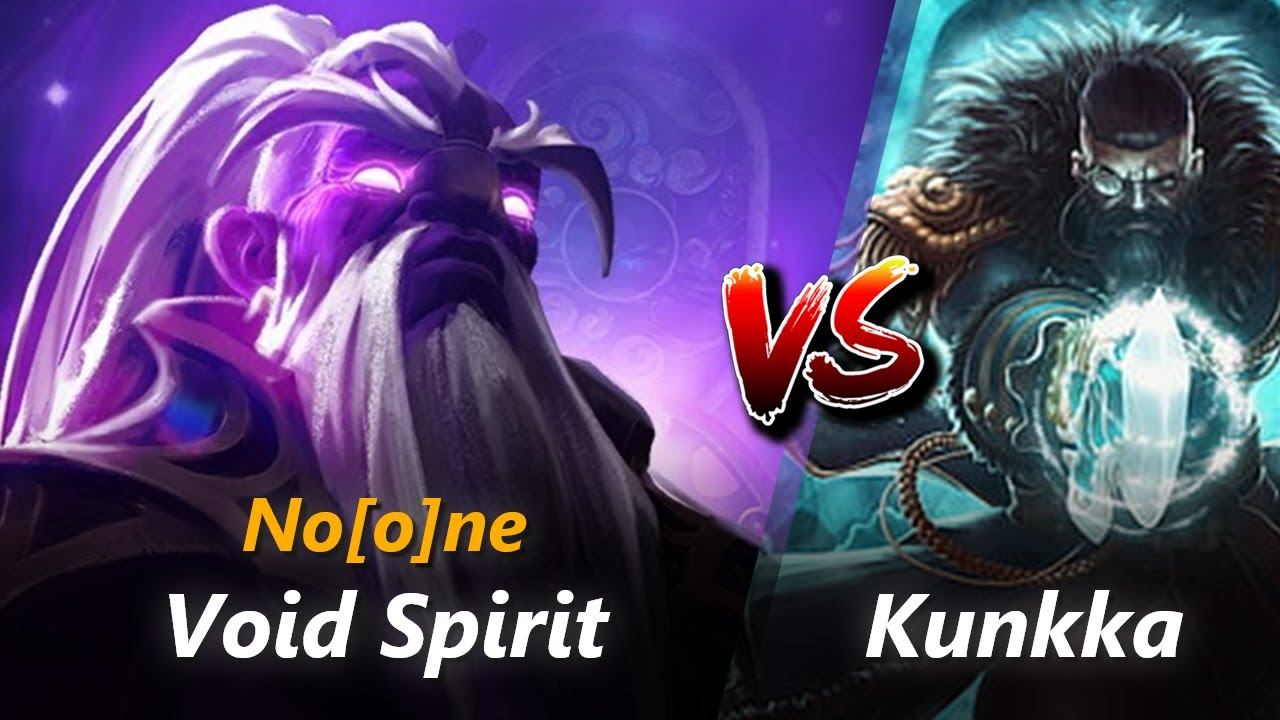 How to Void Spirit mid vs Kunkka (feat. No[o]ne) | First 10 minutes смотреть онлайн