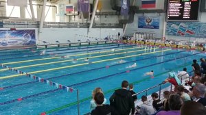 Соревнования 8.04.22.Баттерфляй 100 м,заплыв 2