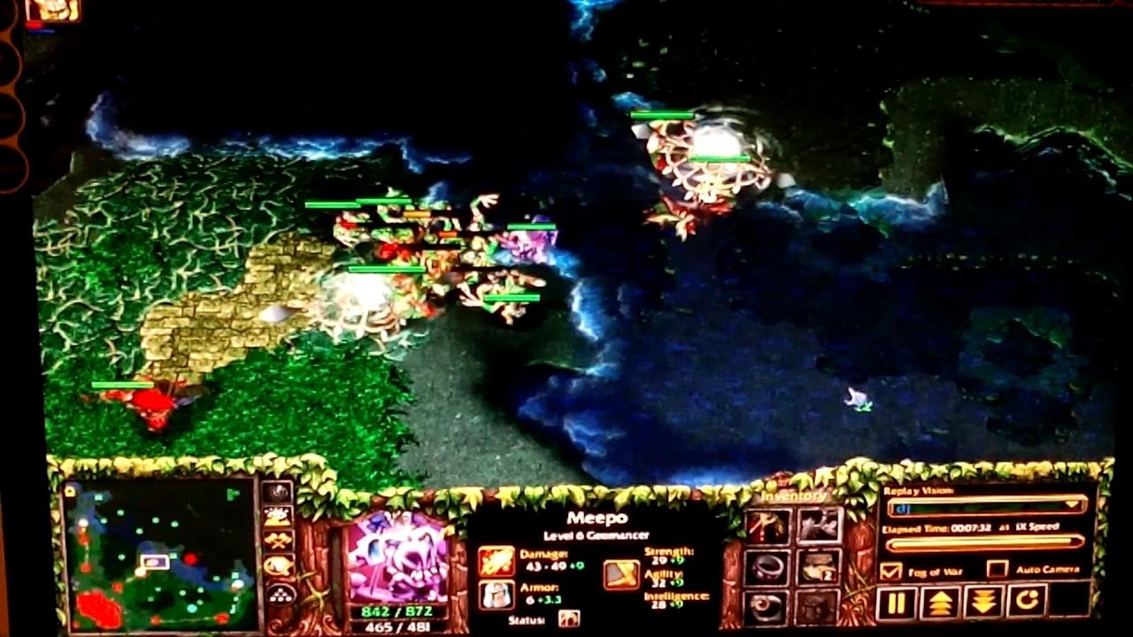 Dota 1 Meepo error (Low quality) gameplay смотреть онлайн