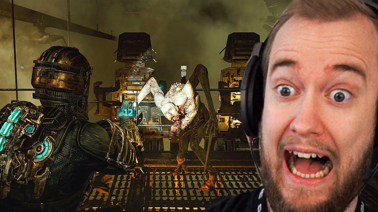 Playing Dead Space FIRST TIME (Hard Mode) смотреть онлайн