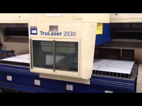 Trumpf TruLaser 2030 Laser смотреть онлайн