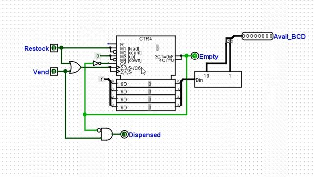 Logisim Evolution Lab05: Vending Machine смотреть онлайн