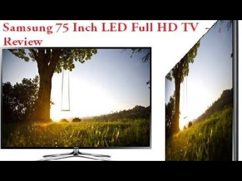 Samsung 75 Inch LED Full HD TV (UA75F6400AR) - Review смотреть онлайн