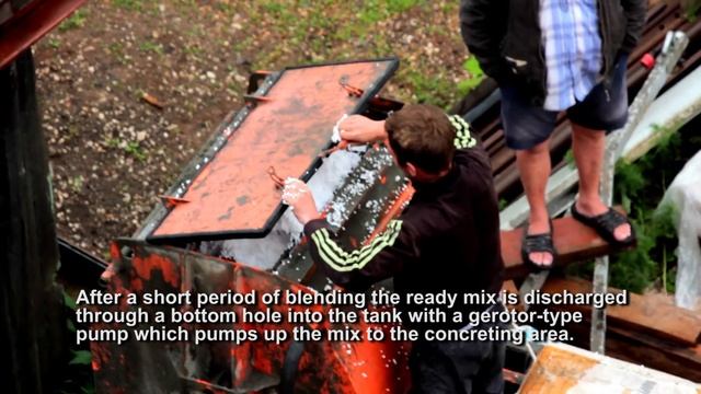 Утепление чердака полистиролбетоном на установке ПСГ-500 от МЕТЕМ смотреть онлайн