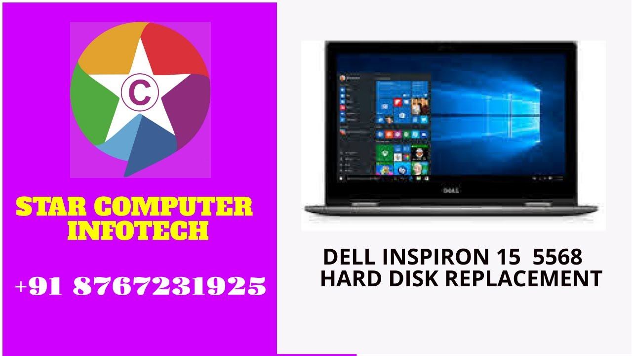 Dell Inspiron 15 5568 | Hdd Replacement | Star Computer Infotech смотреть онлайн