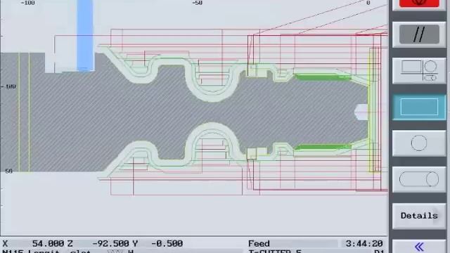 ShopTurn Simulation - Pololetní Práce CNC