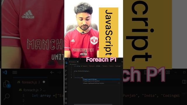 Foreach Loop in Javascript смотреть онлайн