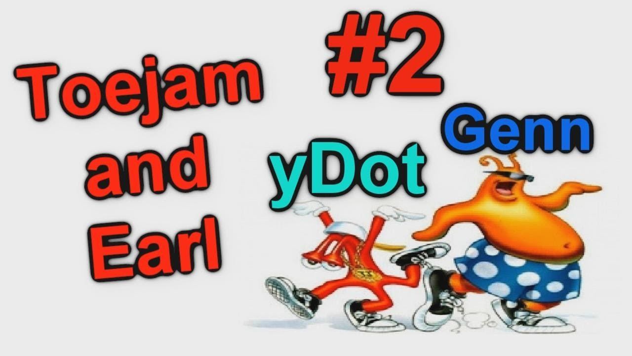 Игры Sega - Toejam and Earl (yDot и Genn) часть 2 - Пустынные ролики смотреть онлайн