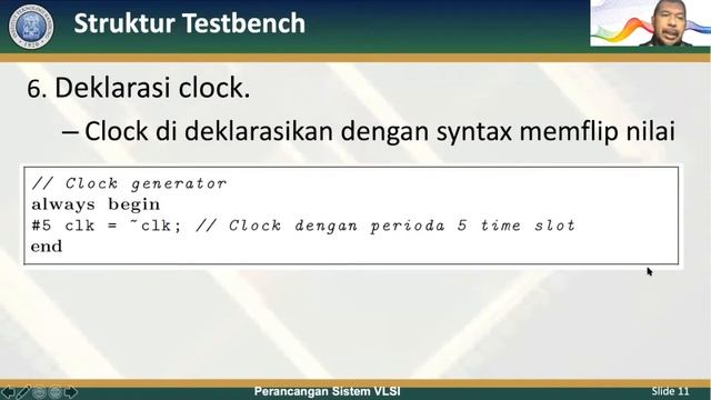 EL4138 Perancangan Sistem VLSI, BABVIII, Testbench Verilog, Oleh Prof Trio Adiono смотреть онлайн
