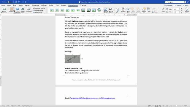 Converting a simple photo signature into a clean neat digital signature with Microsoft Word смотреть онлайн
