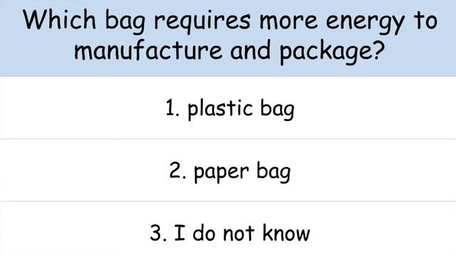 Life Cycle Assessment: Paper Bag Vs Plastic Bag - GCSE Chemistry | Kayscience.com