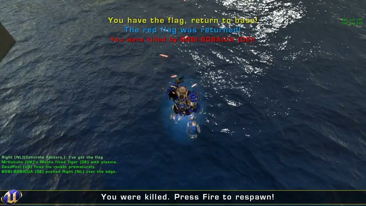 Unreal Tournament 2004 2024 04 21 Concrete Right Gameplay VCTF смотреть онлайн