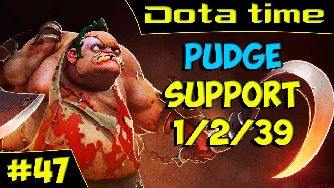 DOTA 2. MMR. #47. Pudge Support 1/2/39 смотреть онлайн