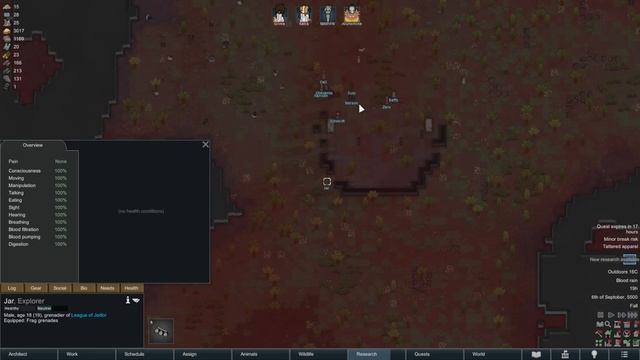 Ruining a Planet with Necromancy in Rimworld смотреть онлайн