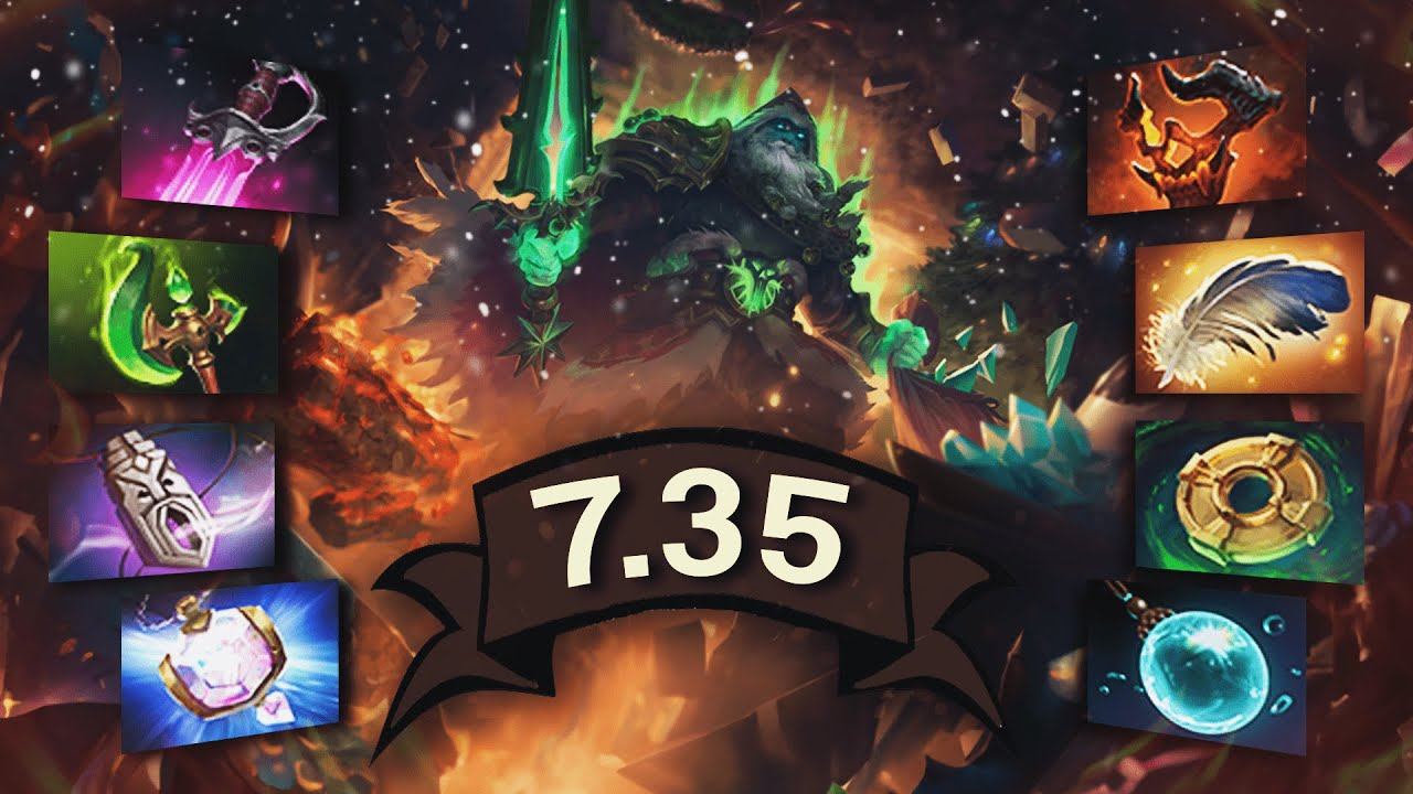 How does an IMMORTAL Analyze the NEW PATCH 7.35 ? | Dota 2 Guide смотреть онлайн