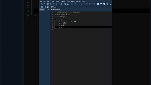 C Programming | Average Of Three Numbers | Coding With Sohail смотреть онлайн