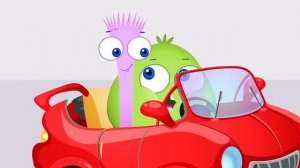 🔴🟢 Оп и Боб: Учим Цвета вместе! Зелёный и Красный | Мультфильмы для Детей