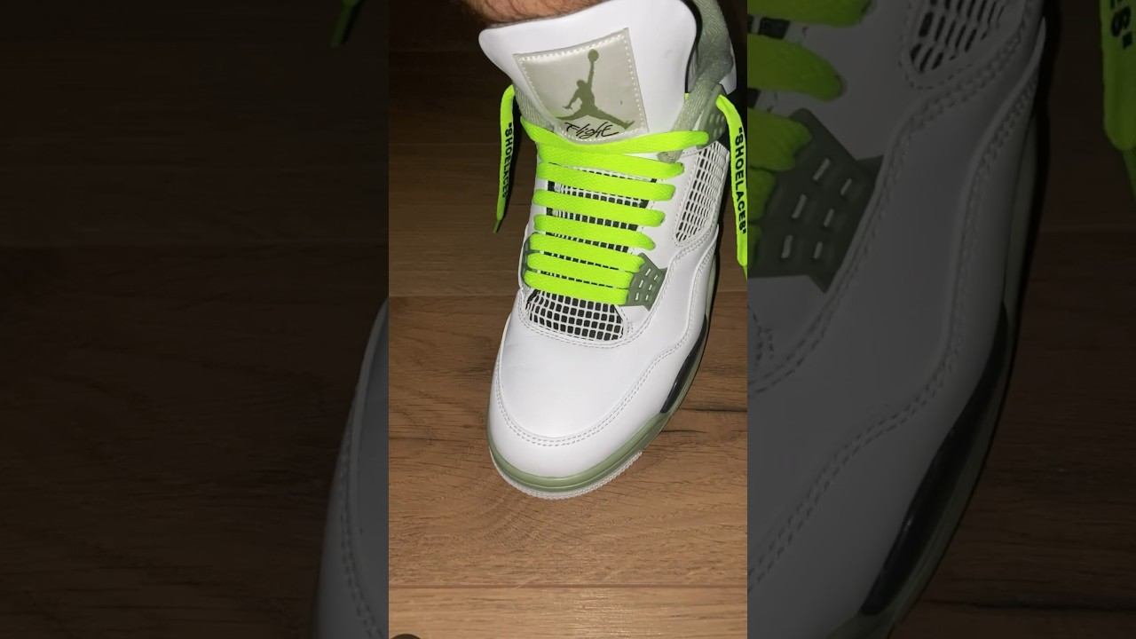 Jordan 4 lace | how to tie your jordans | lace tutoiral for jordan sneakers | jordan shoe lace смотреть онлайн