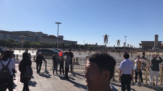 2018 0922 Beijing Tiananmen Square panorama смотреть онлайн