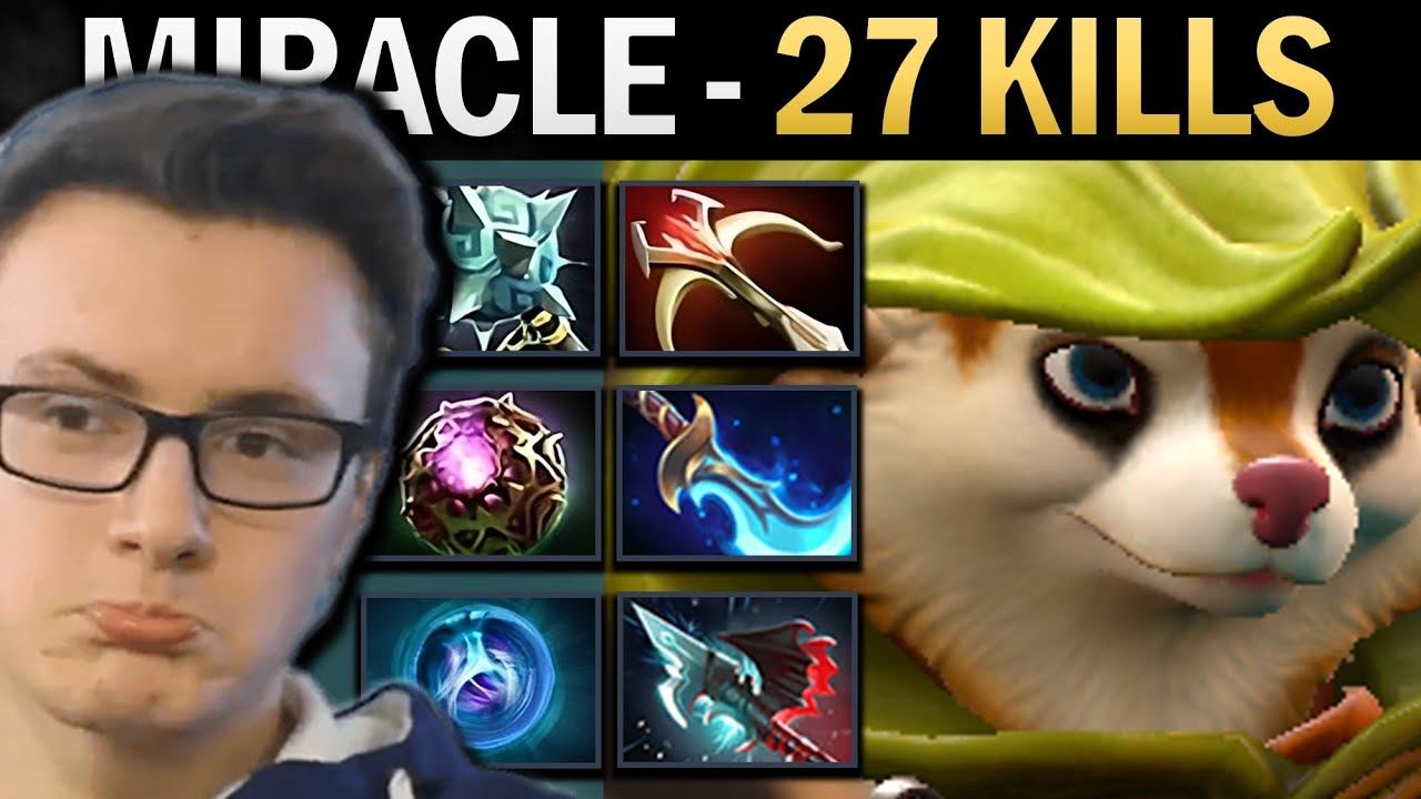 Hoodwink Dota Gameplay Miracle with 27 Kills and Gleipnir смотреть онлайн
