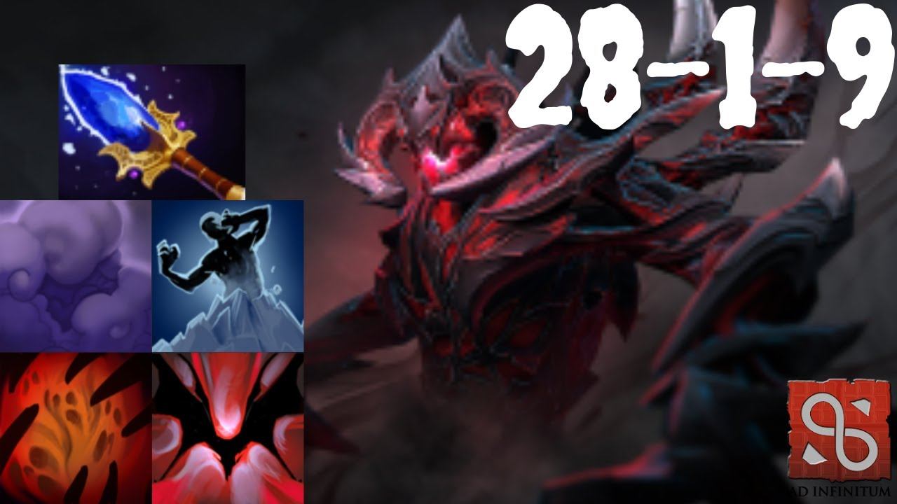 Dota 2 Ability Draft: Shadow Fiend 28-1-9!! [2019] смотреть онлайн