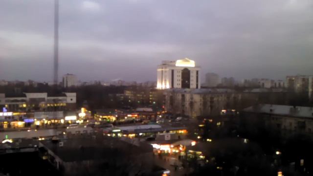 Вид на ВГНА с 9 этажа МосУзЦентра смотреть онлайн