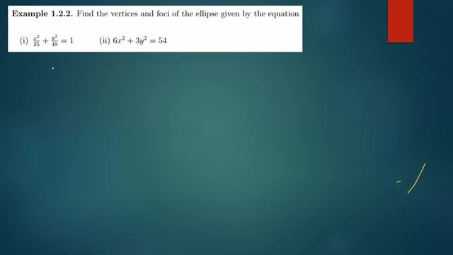 ELLIPSE ,CENTER,MINOR AND MAJOR AXIS LENGTH,VETEX, ECCENTRICITY AND STANDARD EQUATIONS (PART A)_ MU смотреть онлайн