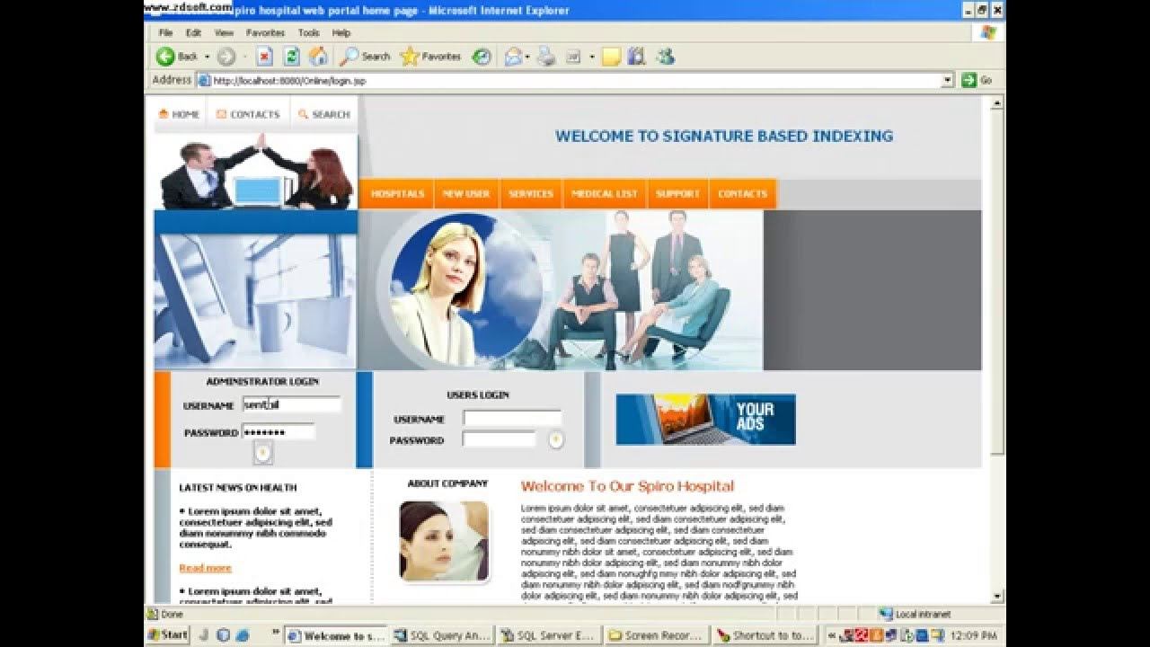 J2EE Project - Signature-Based Indexing . смотреть онлайн