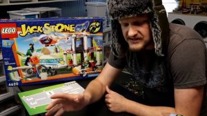 I THREW LEGO JACK STONE IN THE FIRE!!!  (100 subs unboxing)