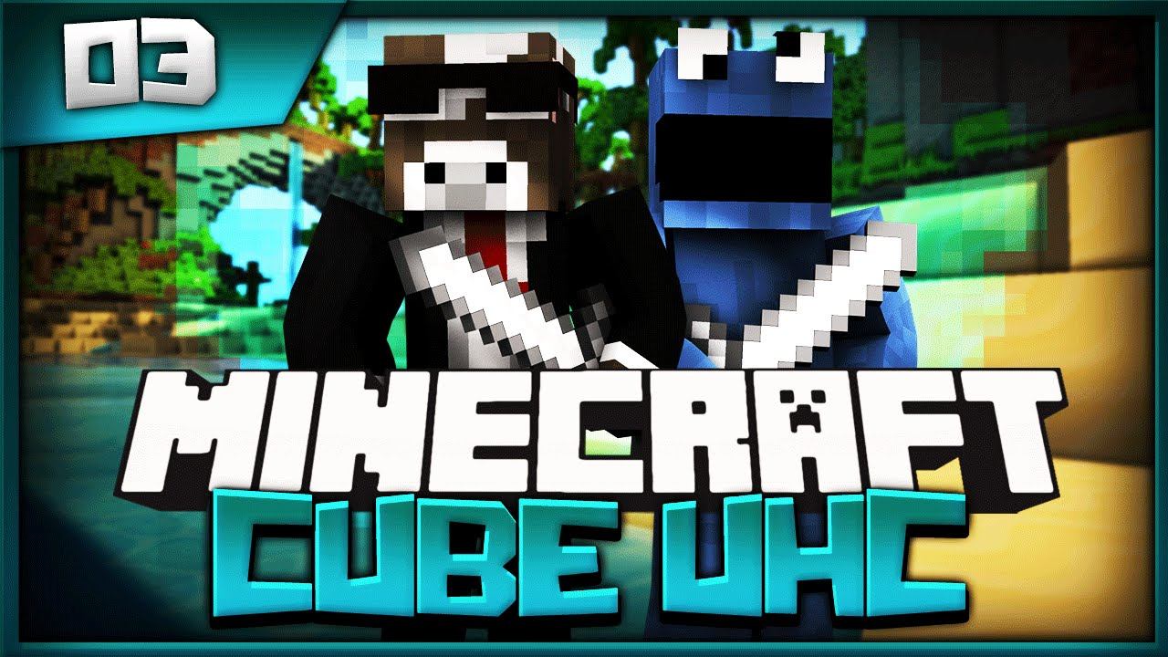 Minecraft Cube UHC Season 10 Episode 3 - Dangerous Double Ravines ( Minecraft Ultra Hardcore ) смотреть онлайн