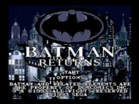 Batman Returns Sega CD Game Music: Track 8 (Acts 1-5 Driving Stage 6) смотреть онлайн