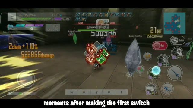 [SAOIF] Rapier Build 4Chain Switch in one Combo!!! смотреть онлайн