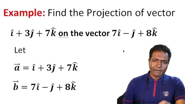 Projection of One Vector on other vector смотреть онлайн