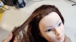 "Алия" Голова манекен для причесок учебная парикмахерская кукла болванка