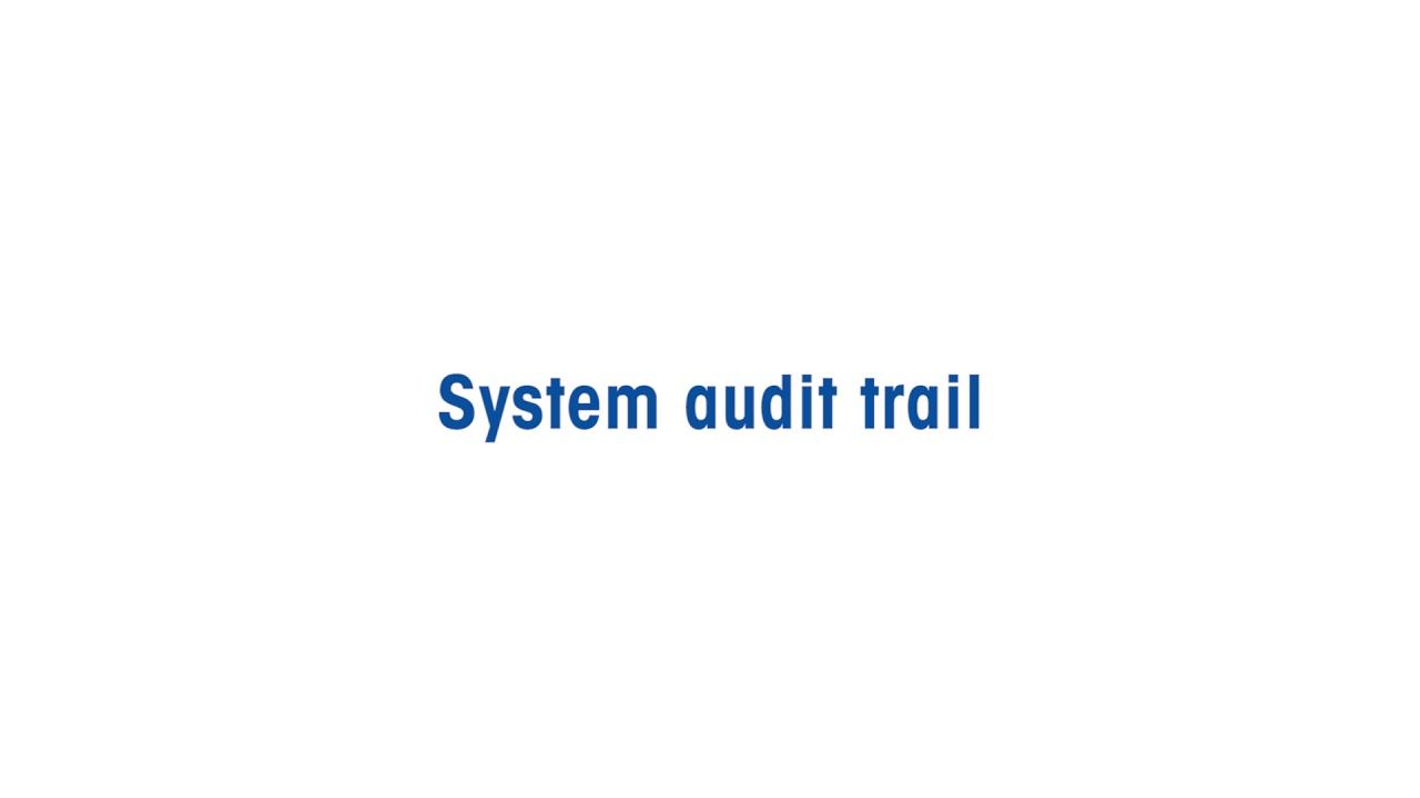 How to log and review audit trails in STARe software смотреть онлайн