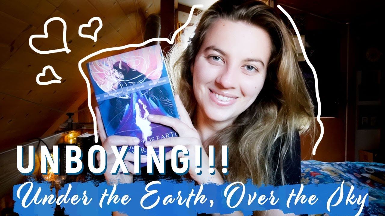 💕 UNBOXING MY DEBUT NOVEL 💕 Under the Earth, Over the Sky Paperback Novel Unboxing смотреть онлайн