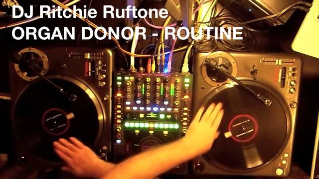 DJ Ritchie Ruftone - organ donor routine смотреть онлайн