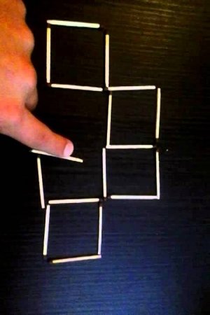 Головоломки со спичками (выпуск 1)