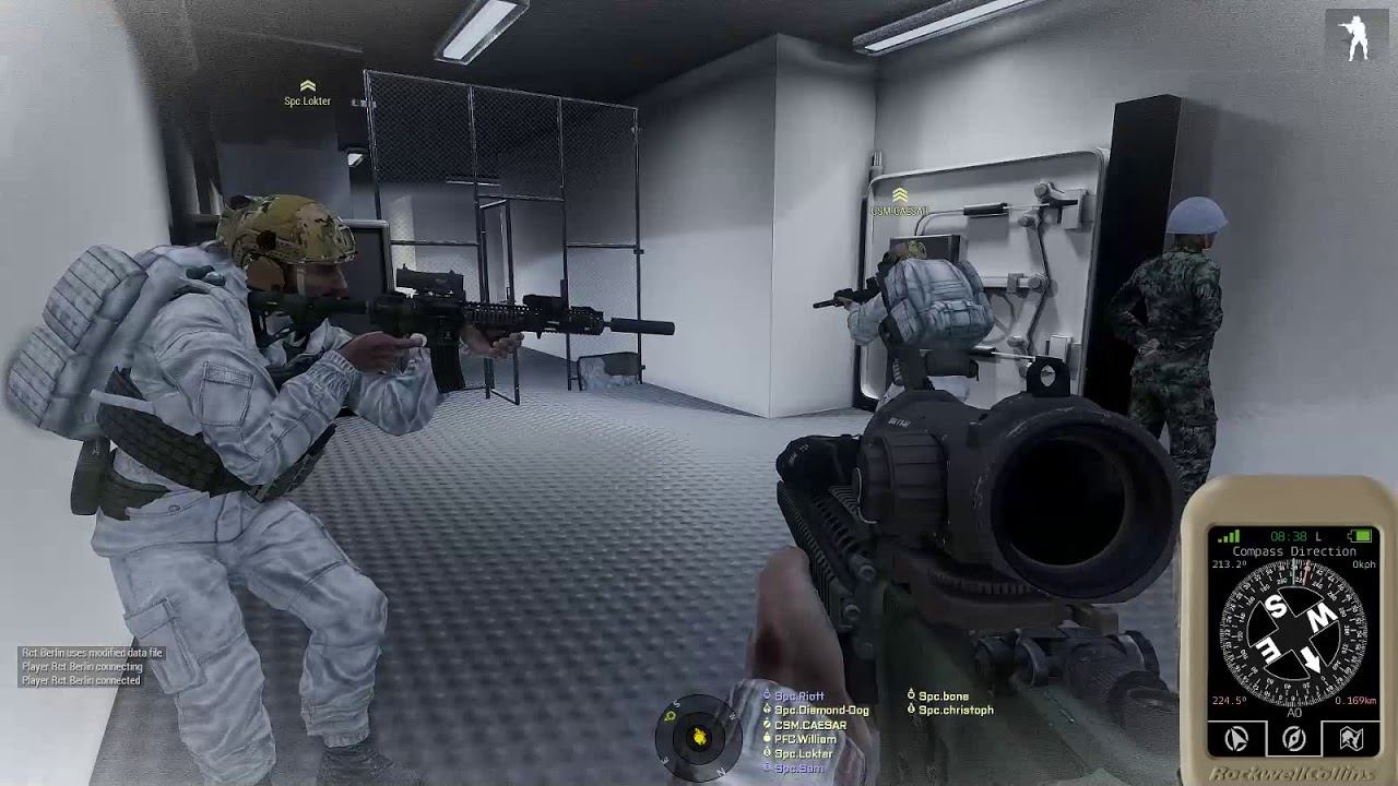 ArmA 3 CQB - Hostage Capture Bunker Complex смотреть онлайн