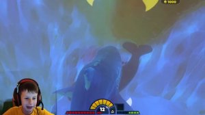 Feed and Grow fish! Играем за мегалодона!