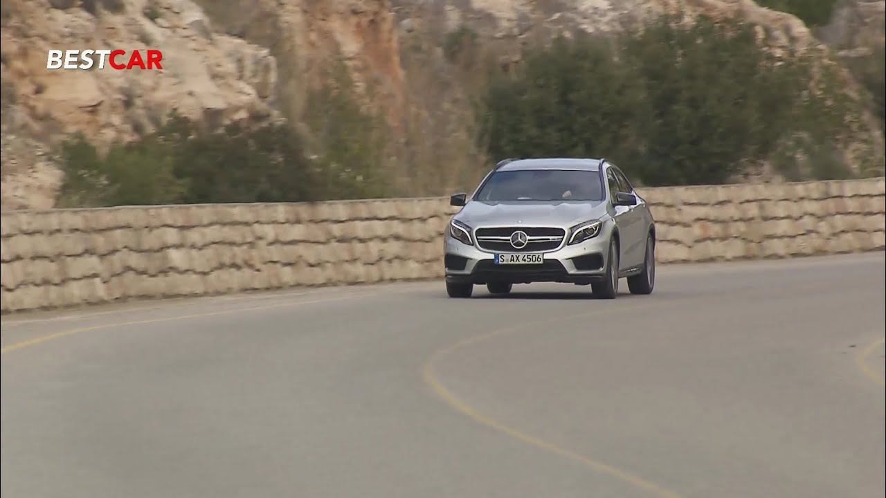 Mercedes-Benz GLA 45amg polar silber metallic design смотреть онлайн