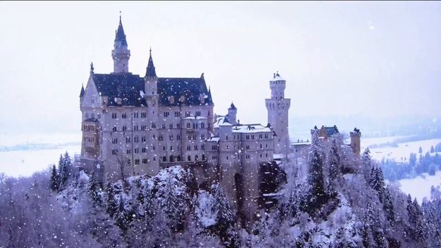 Вот бы оказаться там....Замок зимой смотреть онлайн