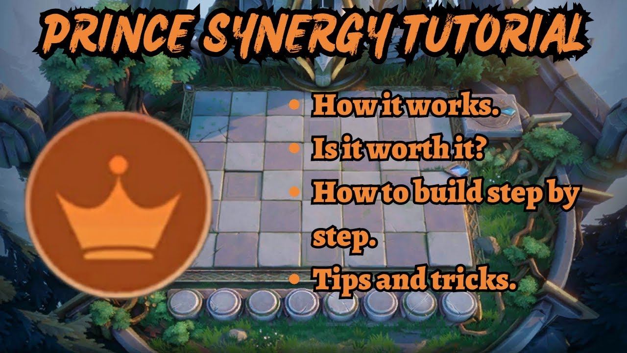 Magic chess: ARCHER + PRINCE combo tutorial - season 14. смотреть онлайн