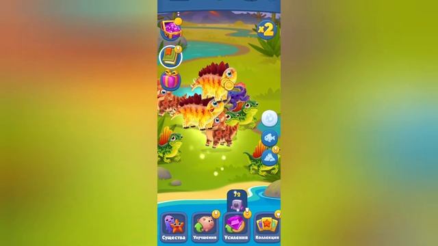 Эволюция существ 100% в игре Game Of Evolution #1