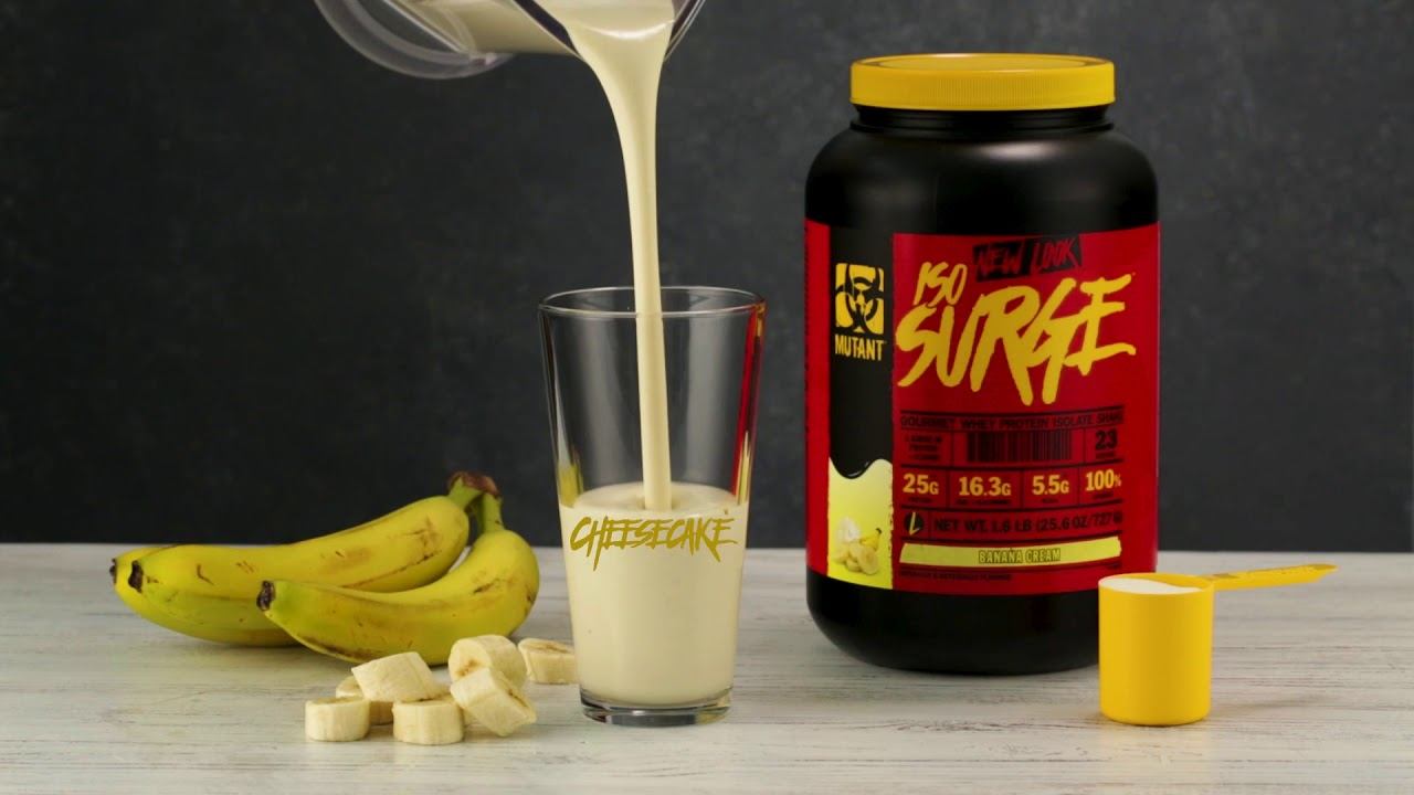 MUTANT ISO SURGE Banana Cheesecake Shake смотреть онлайн