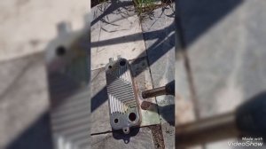 чистка теплообменника  на горячую воду газовый котел будерус логомакс 072