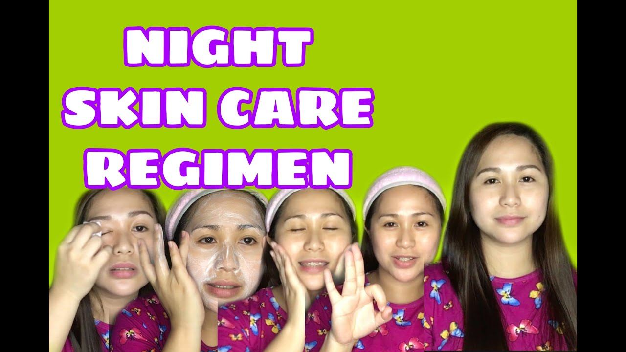 MY NIGHT SKIN CARE REGIMEN смотреть онлайн