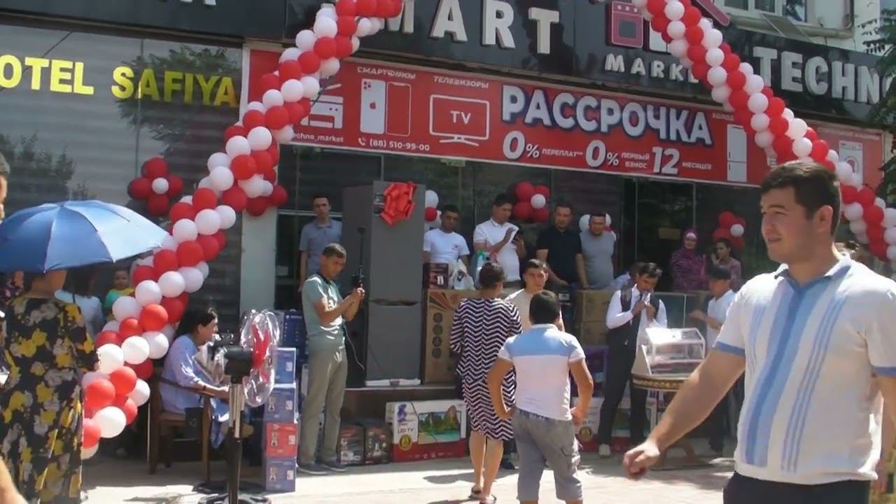 Магазин бытовой техники Smart techno Хорезмская область Ургенч Sum Ro'parasida aksiyasi смотреть онлайн