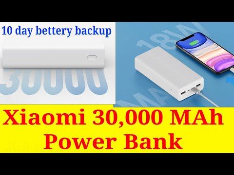Xiaomi 30,000 MAh Powerbank Launch | 18 Watt fast charge | 10 day bettery backup смотреть онлайн